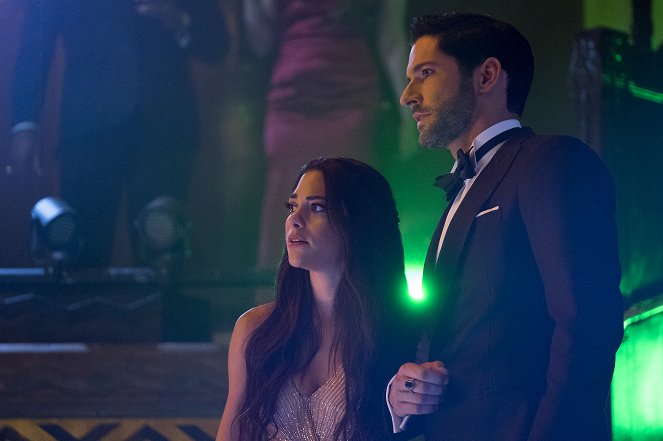 Lucifer - Season 4 - Vše o Evě - Z filmu - Inbar Lavi, Tom Ellis