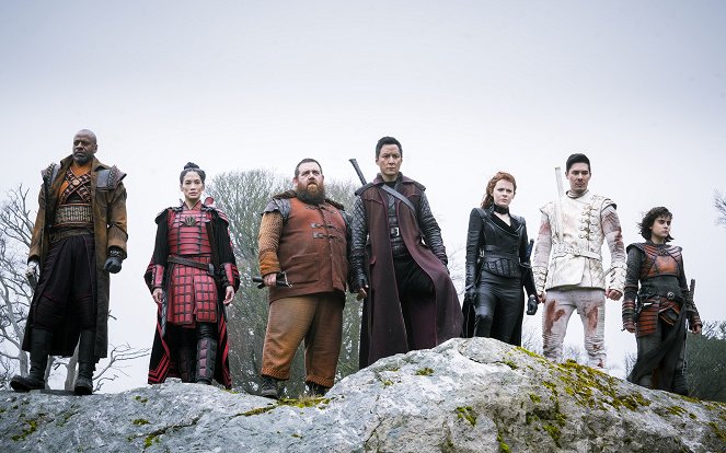 Into the Badlands - Chapter XXXII: Seven Strike as One - Photos - Sherman Augustus, Eugenia Yuan, Nick Frost, Daniel Wu Yin-cho, Emily Beecham, Lewis Tan, Ally Ioannides