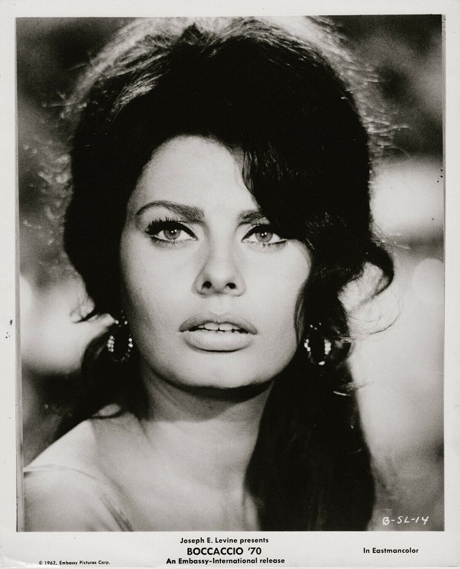 Boccaccio '70 - Lobbykarten - Sophia Loren