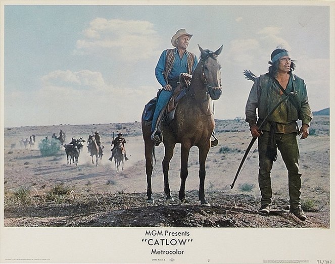 Catlow - Cartões lobby - Yul Brynner