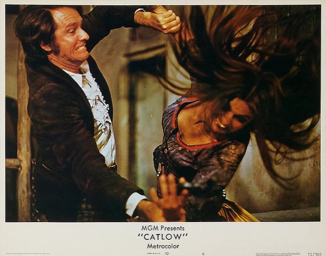 Catlow - Cartes de lobby - Richard Crenna, Daliah Lavi