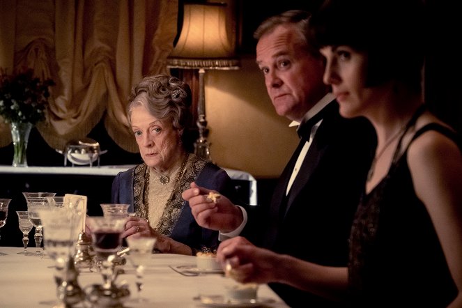 Downton Abbey - Z filmu - Maggie Smith, Hugh Bonneville