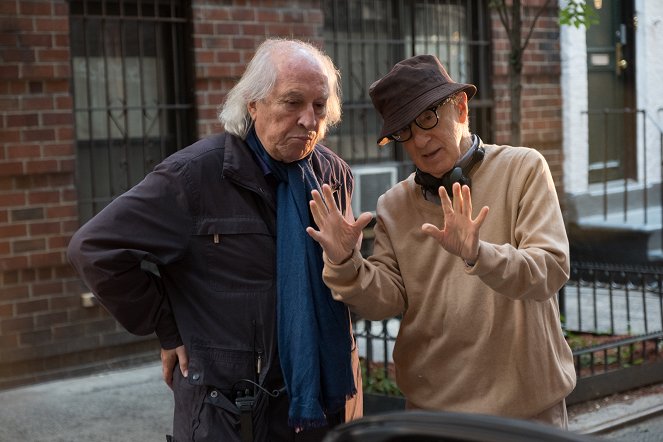 Día de lluvia en Nueva York - Del rodaje - Vittorio Storaro, Woody Allen
