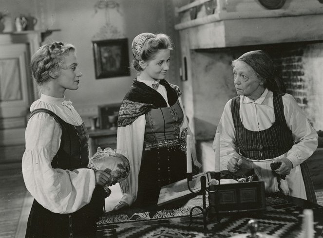 Po rosie pada deszcz - Z filmu - Mai Zetterling, Inga Landgré, Hilda Borgström