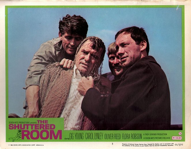 The Shuttered Room - Lobby karty - Gig Young