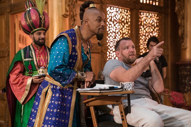 Aladdin - Dreharbeiten - Will Smith, Guy Ritchie