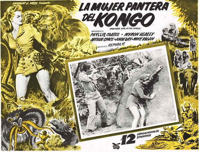 Panther Girl of the Kongo - Mainoskuvat