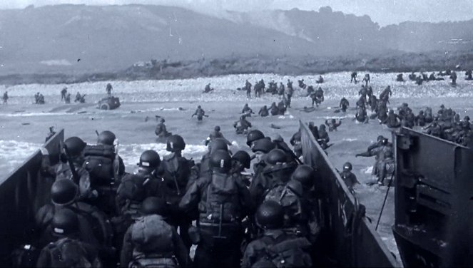 L'enfer de la bataille de Normandie - Filmfotos