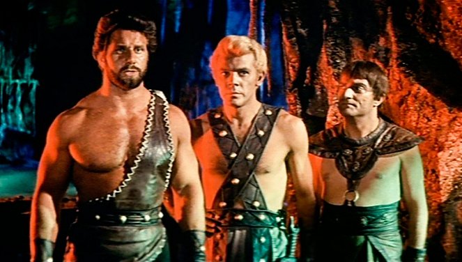 Hércules en el centro de la Tierra - De la película - Reg Park, Giorgio Ardisson