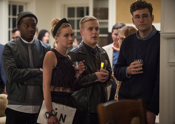 Search Party - The Night of One Hundred Candles - Photos - Brandon Micheal Hall, Meredith Hagner, John Early, John Reynolds