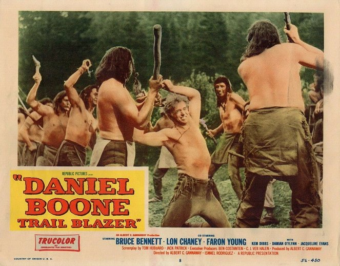 Daniel Boone : L'invincible trappeur - Cartes de lobby