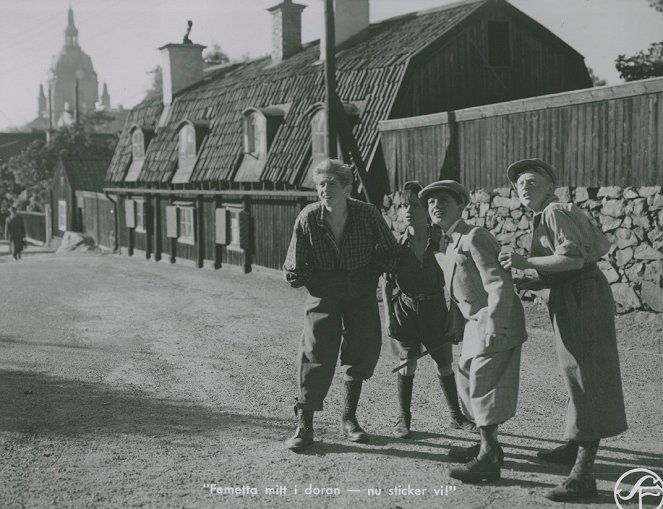 Flickan i fönstret mitt emot - Lobby Cards