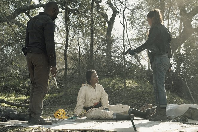 Fear the Walking Dead - A fájdalom, ami meg fog történni - Filmfotók - Lennie James, Karen David, Alycia Debnam-Carey