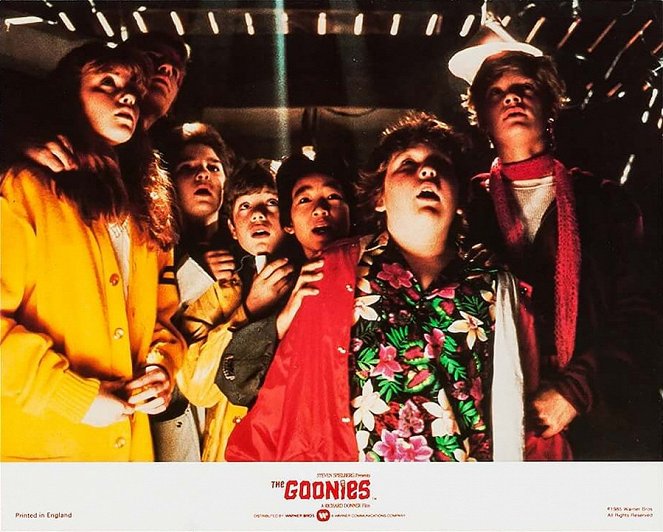 Die Goonies - Lobbykarten - Kerri Green, Josh Brolin, Corey Feldman, Sean Astin, Ke Huy Quan, Jeff Cohen, Martha Plimpton