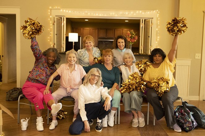 Poms - Tournage - Carol Sutton, Jacki Weaver, Diane Keaton, Patricia French, Rhea Perlman, Phyllis Somerville, Pam Grier