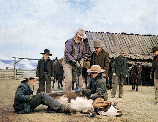 Die Cowboys - Filmfotos - John Wayne