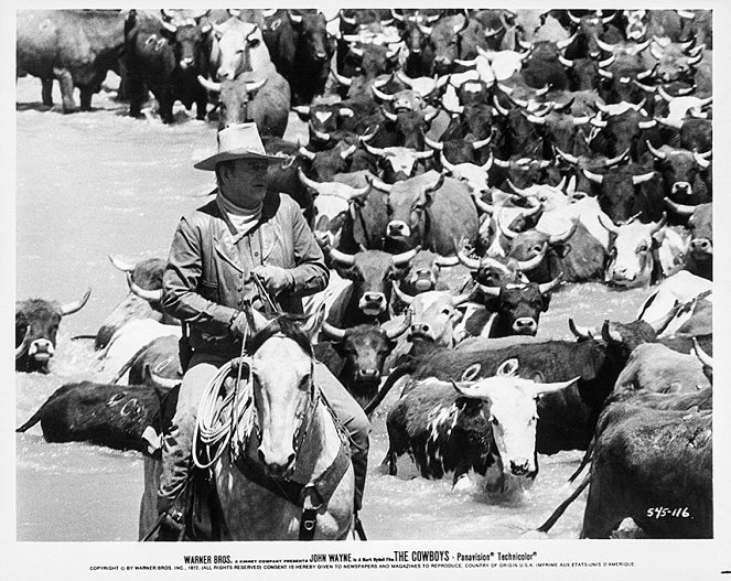 The Cowboys - Lobby Cards - John Wayne