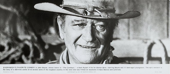 The Cowboys - Lobby Cards - John Wayne