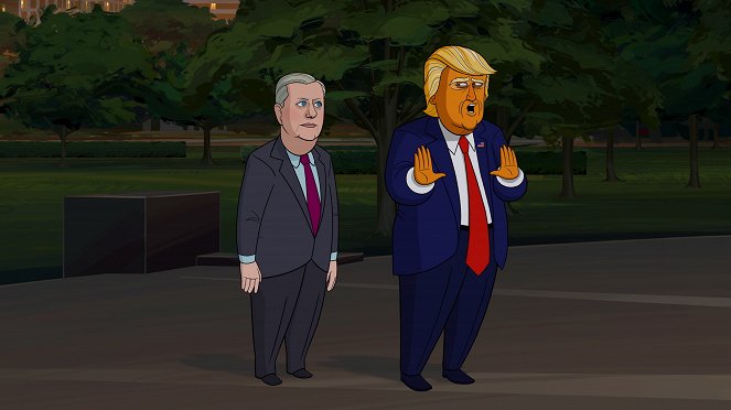 Our Cartoon President - Visiting the Troops - Van film