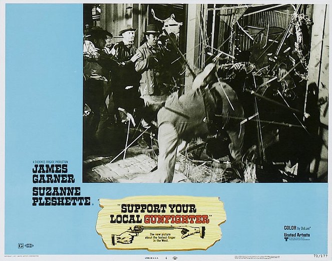 Support Your Local Gunfighter - Lobby Cards