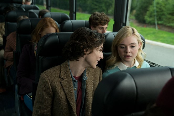 W deszczowy dzień w Nowym Jorku - Z filmu - Timothée Chalamet, Elle Fanning