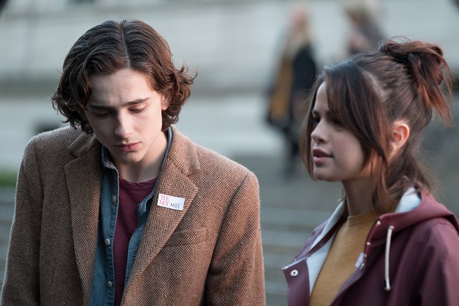 Día de lluvia en Nueva York - De la película - Timothée Chalamet, Selena Gomez