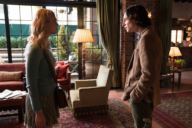 W deszczowy dzień w Nowym Jorku - Z filmu - Elle Fanning, Timothée Chalamet