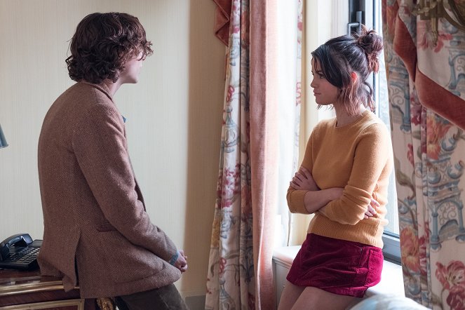 Daždivý deň v New Yorku - Z filmu - Timothée Chalamet, Selena Gomez