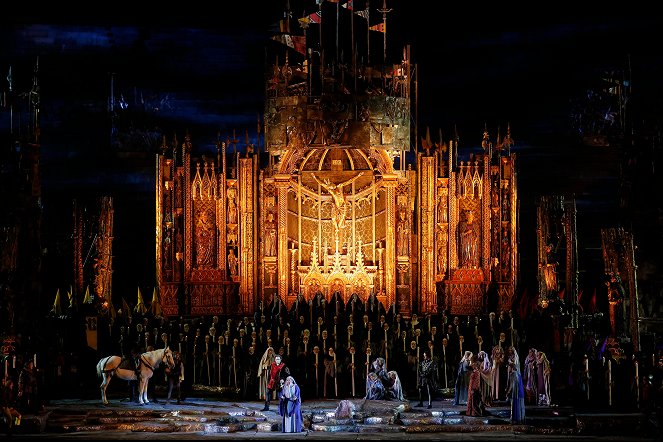 Anna Netrebko in der Arena di Verona: "Il Trovatore" - Die Höhepunkte der Oper von Giuseppe Verdi - Filmfotos