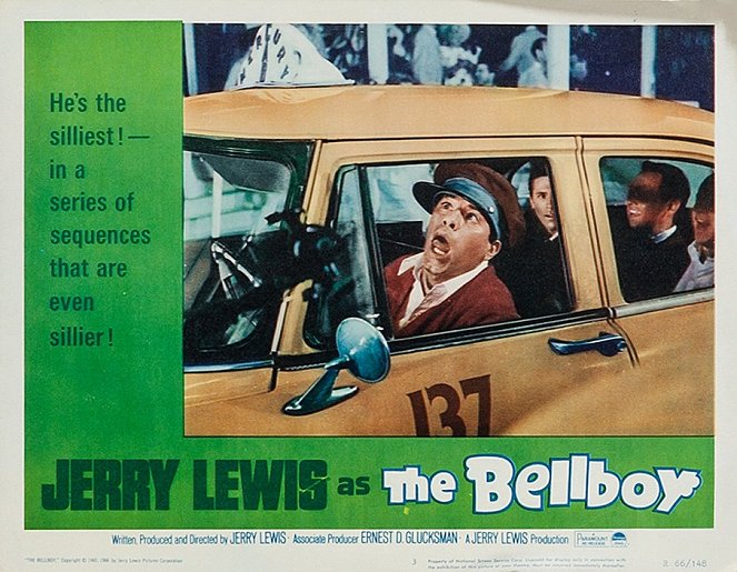 The Bellboy - Lobby karty - Jerry Lewis