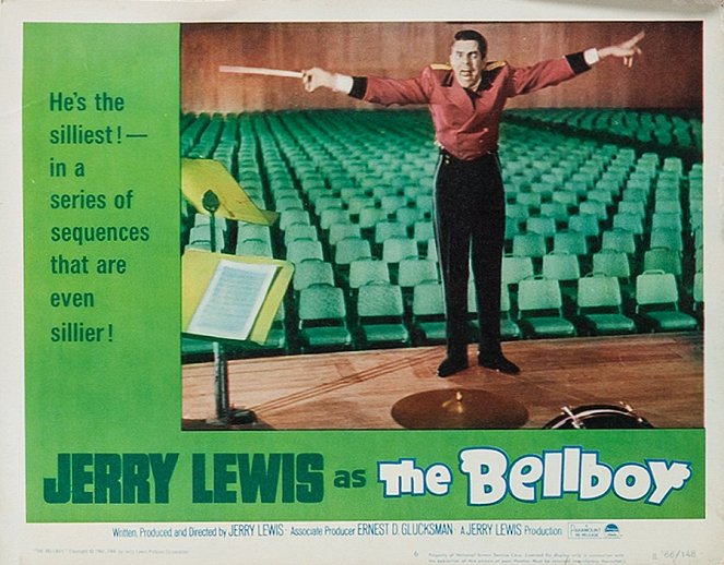 The Bellboy - Lobbykaarten - Jerry Lewis