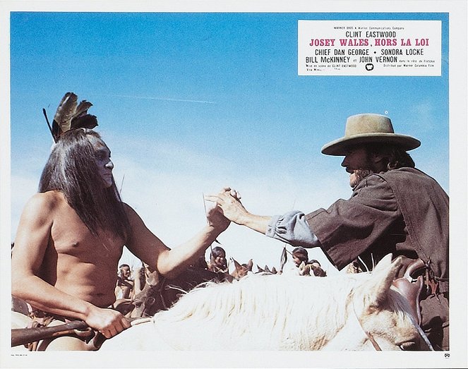 The Outlaw Josey Wales - Lobbykaarten - Will Sampson, Clint Eastwood