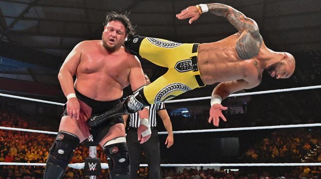 WWE Stomping Grounds - Photos - Joe Seanoa, Trevor Mann