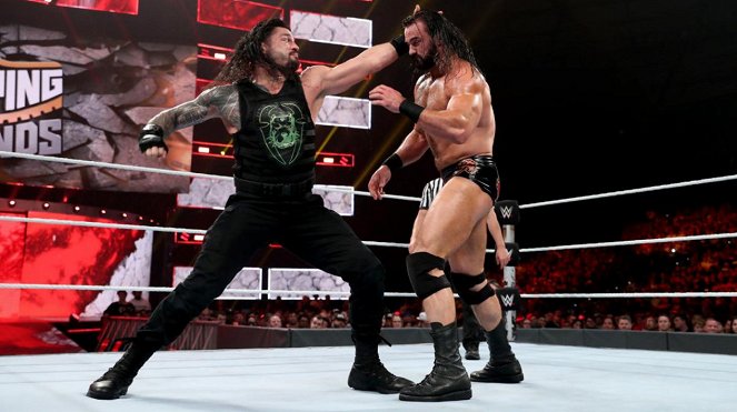 WWE Stomping Grounds - Photos - Joe Anoa'i, Andrew Galloway