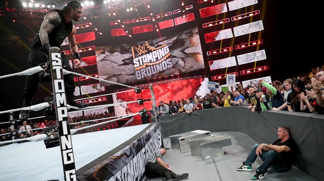 WWE Stomping Grounds - Film - Joe Anoa'i, Shane McMahon
