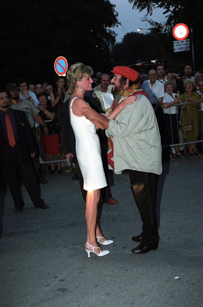 Pavarotti - Photos - Princess Diana, Luciano Pavarotti