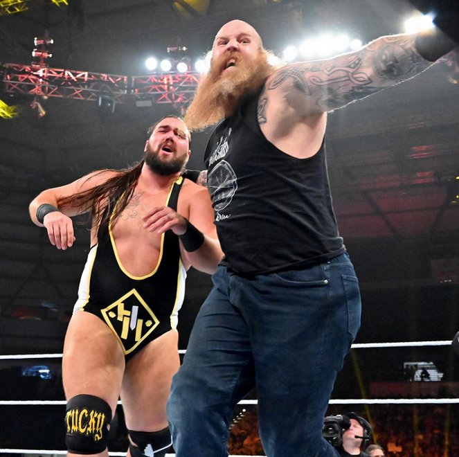 WWE Stomping Grounds - Photos - Levi Cooper, Joseph Ruud