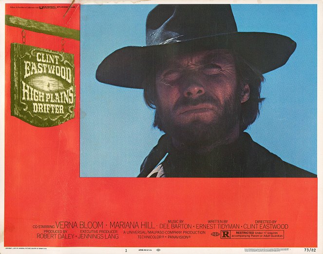 O Pistoleiro do Diabo - Cartões lobby - Clint Eastwood