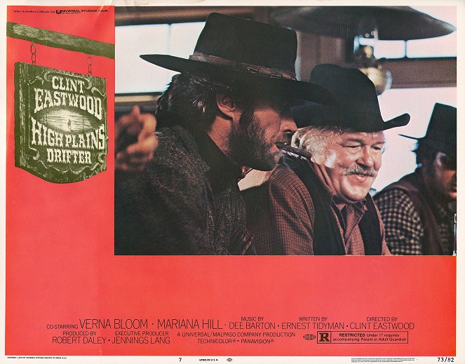 High Plains Drifter - Lobbykaarten - Clint Eastwood, Walter Barnes