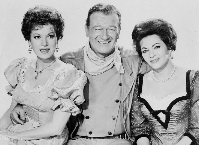 McLintock - Lännen hurjapäät - Promokuvat - Maureen O'Hara, John Wayne, Yvonne De Carlo