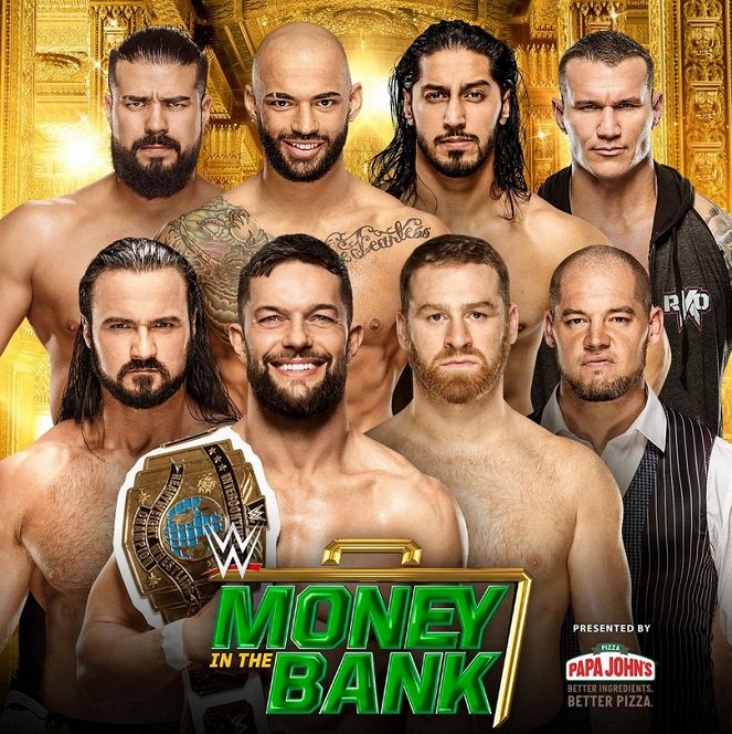 WWE Money in the Bank - Promo - Manuel Alfonso Andrade Oropeza, Andrew Galloway, Trevor Mann, Fergal Devitt, Adeel Alam, Rami Sebei, Randy Orton, Tom Pestock