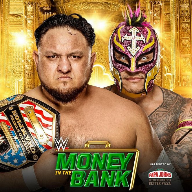 WWE Money in the Bank - Promoción - Joe Seanoa, Rey Mysterio