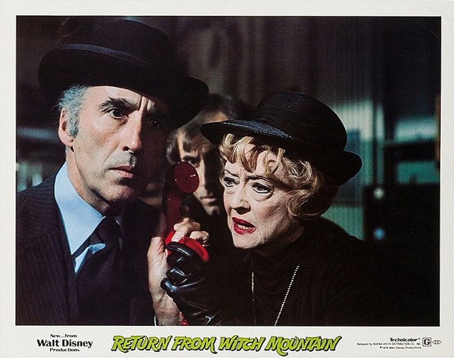 Return from Witch Mountain - Lobby Cards - Christopher Lee, Anthony James, Bette Davis