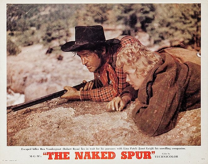The Naked Spur - Lobby Cards - Robert Ryan, Janet Leigh