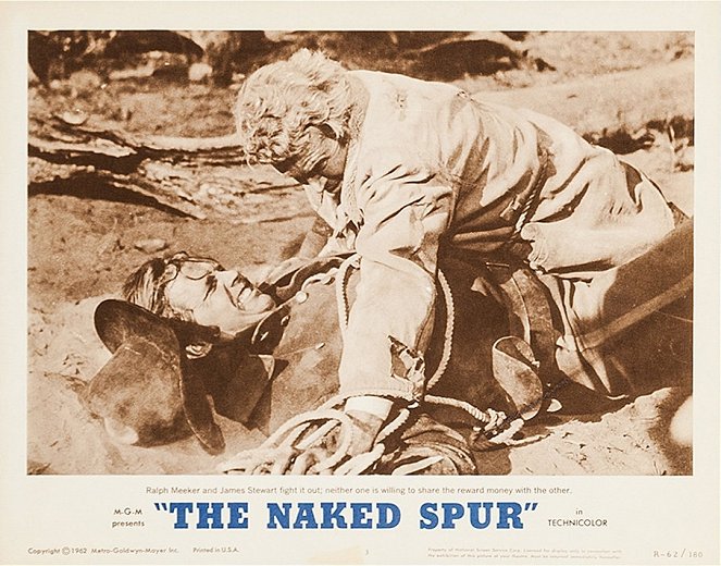 The Naked Spur - Lobby Cards - Ralph Meeker, James Stewart