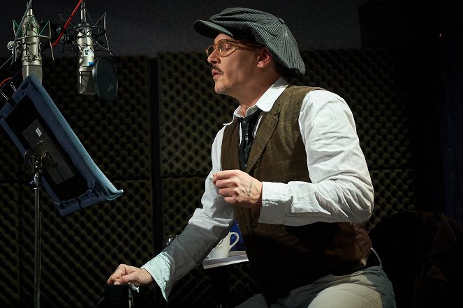 Mestarietsivä Sherlock Gnomes - Kuvat kuvauksista - Johnny Depp