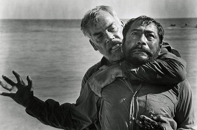 Duelo no Pacífico - Do filme - Lee Marvin, Toshirō Mifune