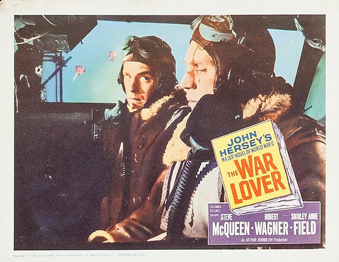 L'Homme qui aimait la guerre - Cartes de lobby - Robert Wagner, Steve McQueen