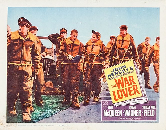 De oorlog minnaar - Lobbykaarten - Robert Wagner, Steve McQueen