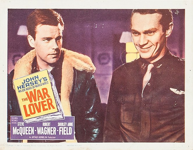 L'Homme qui aimait la guerre - Cartes de lobby - Robert Wagner, Steve McQueen
